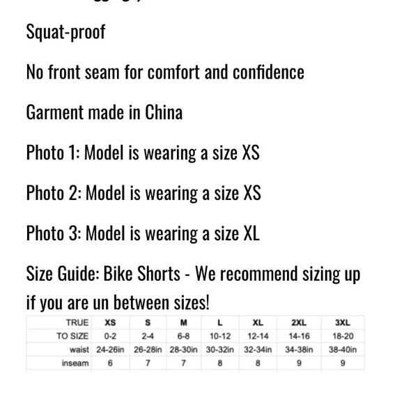 Azur Fit burgundy bike shorts size XS - BNWT - Picture 7 of 7